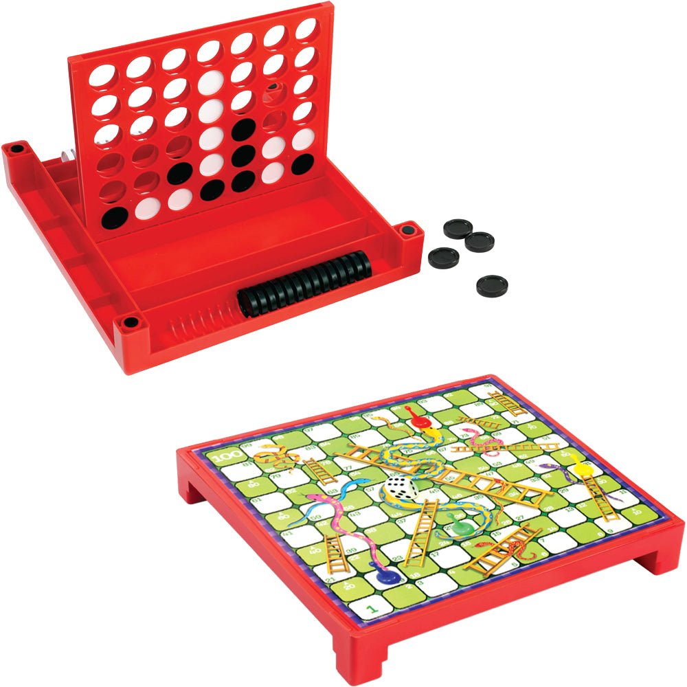 4-in-a-row & Snakes and Ladders Combo Puzzle - Image 2