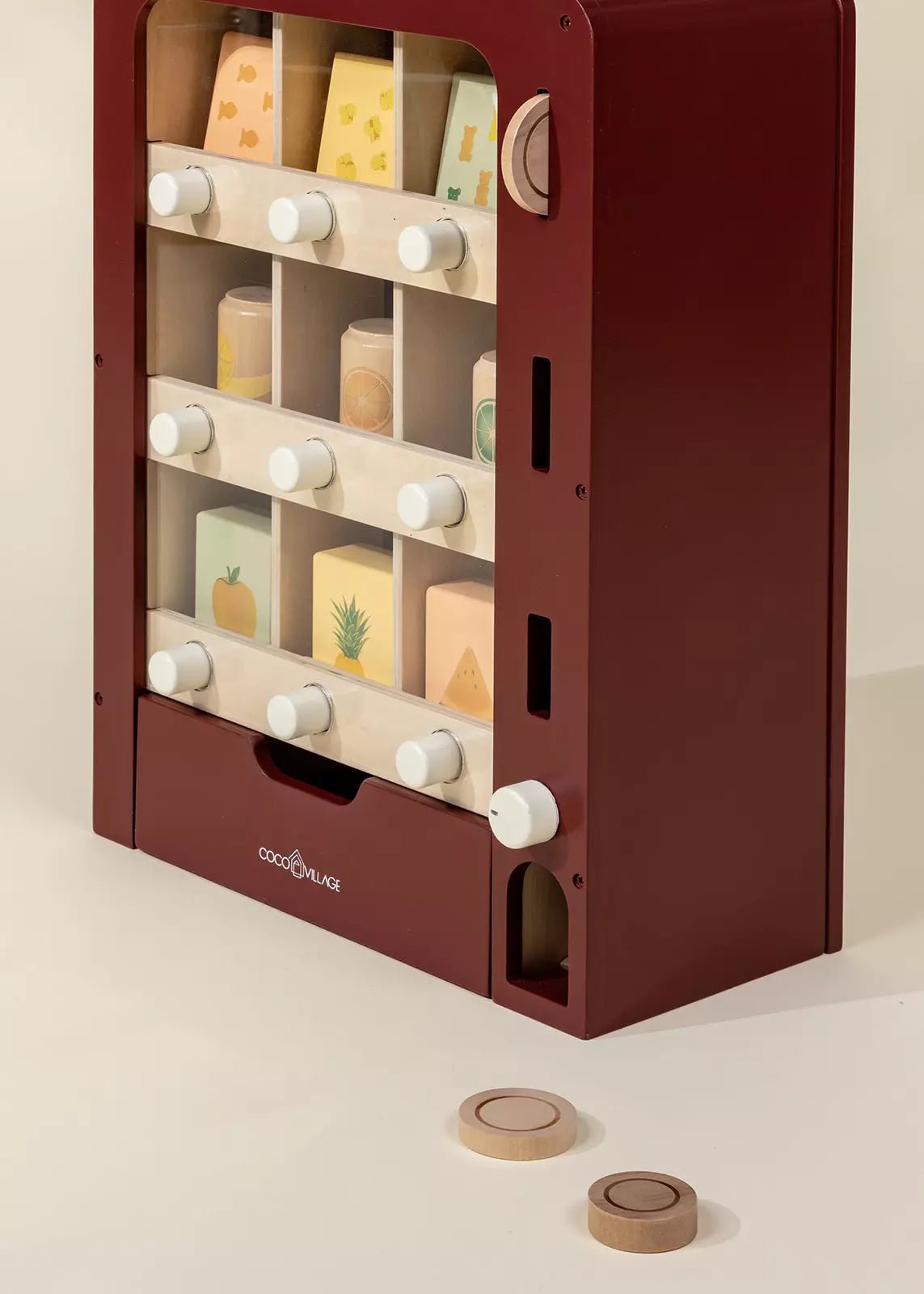 Coco Village Wooden Play Vending Machine Toy - Image 4