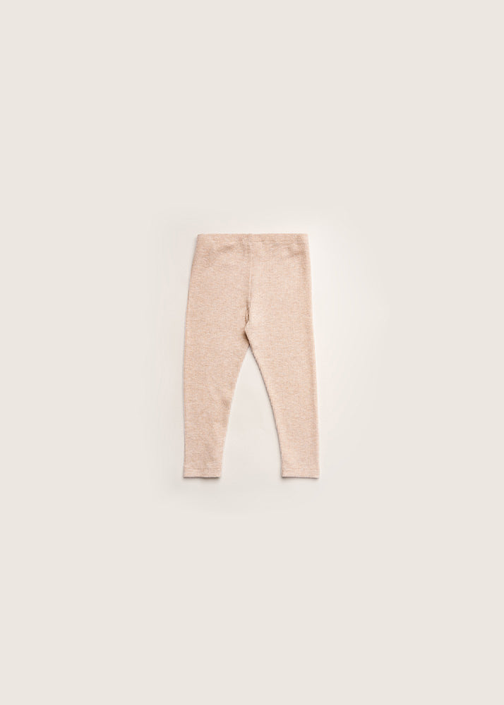Rise Little Earthling Hacci Legging Oatmeal - Oatmeal / 2-3y - Image 3