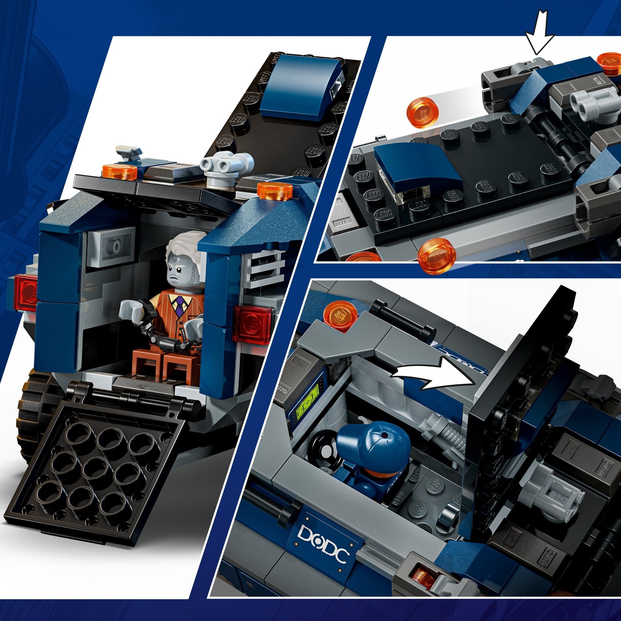 LEGO® Marvel Spider-Man Prison Transport Chase 76349 Toy - Image 3