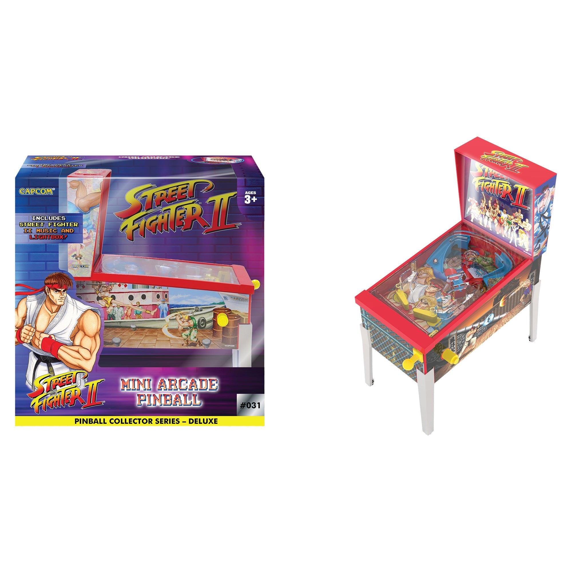 Street Fighter II Mini Arcade Pinball Puzzle - Image 3