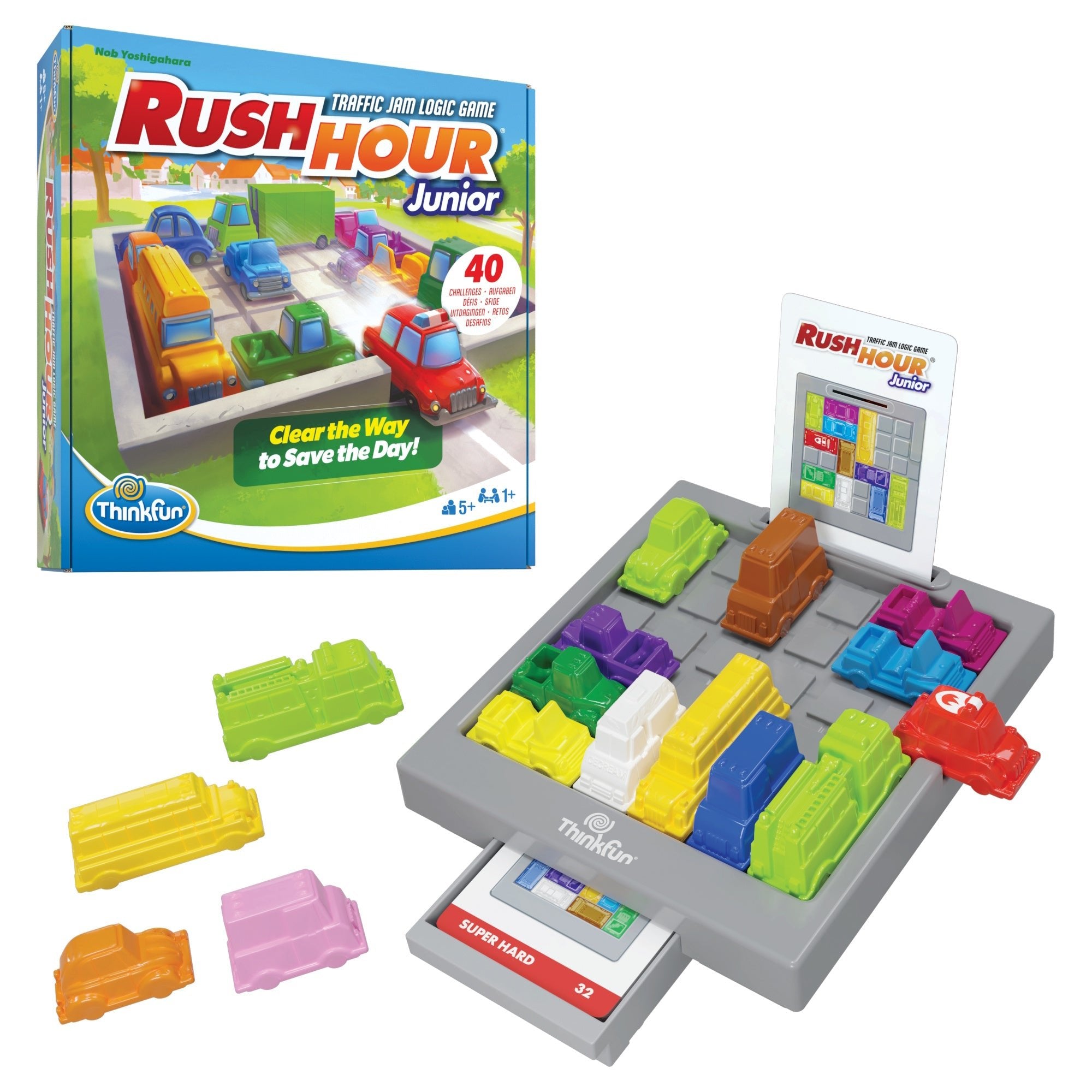 Thinkfun Rush Hour Jr Puzzle - Image 3
