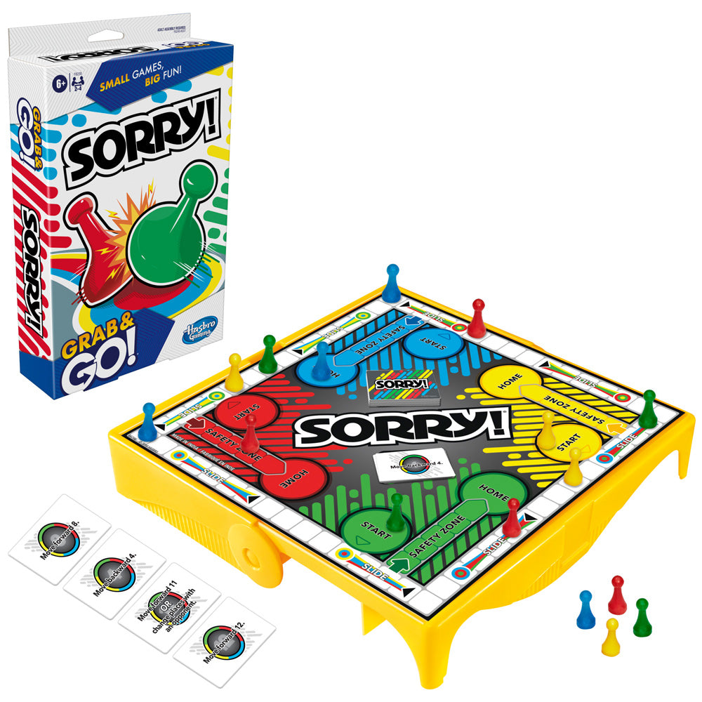Hasbro Sorry! Grab and Go Game Basket - Image 8