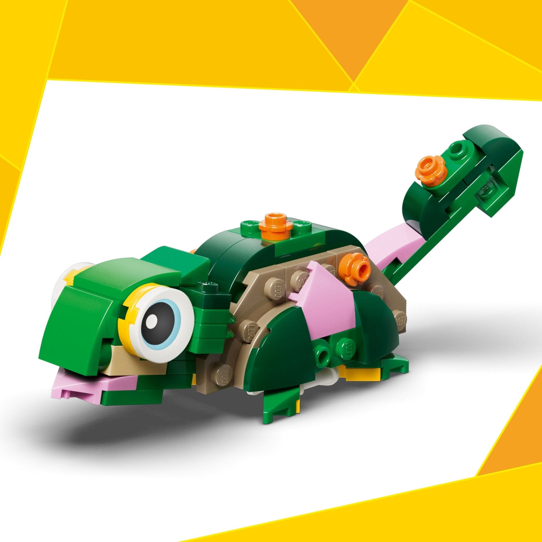 LEGO® Creator LEGO® Turtle with a Water Lily Flower 31377 Toy - Image 5