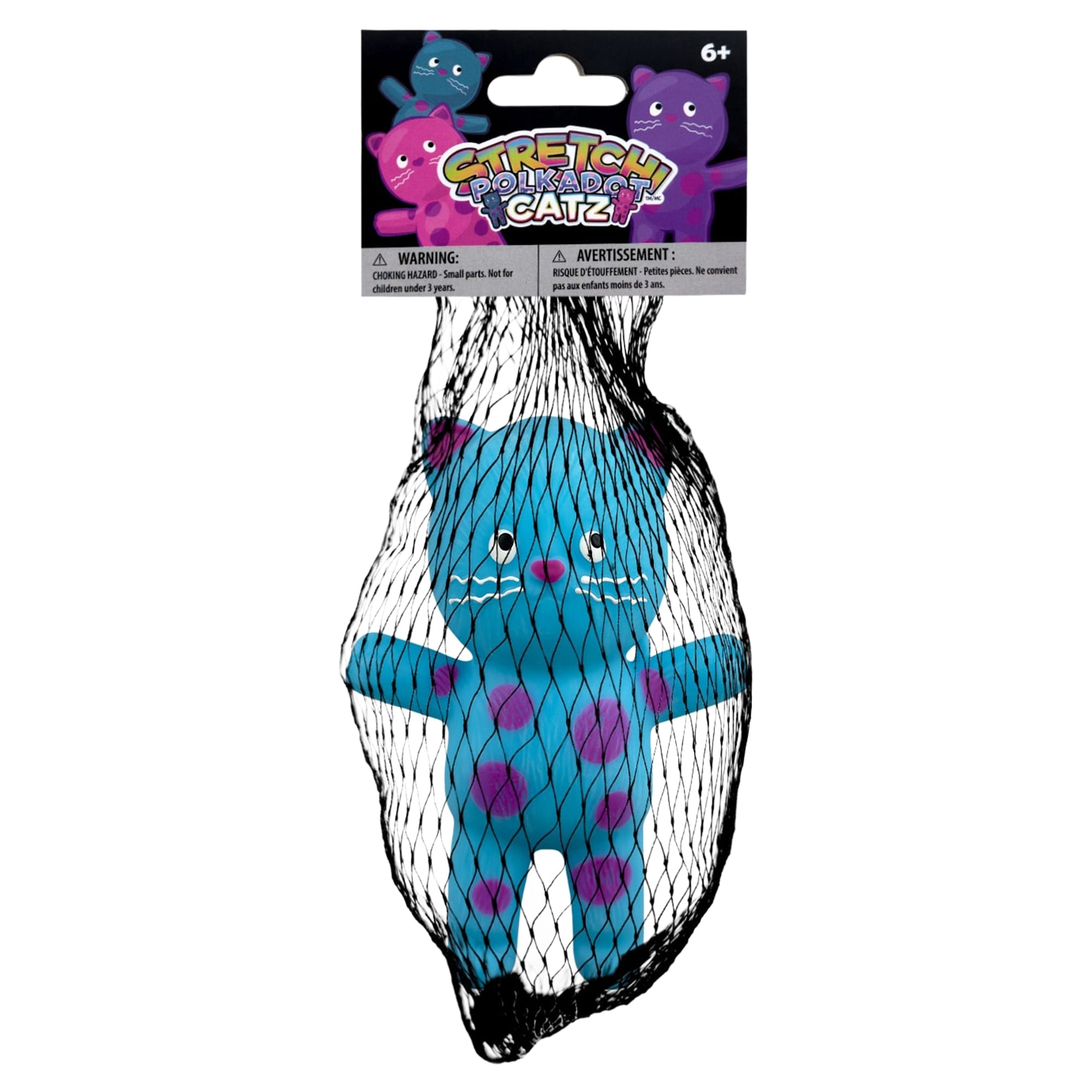 Stretchy Polka Dot Catz Toy