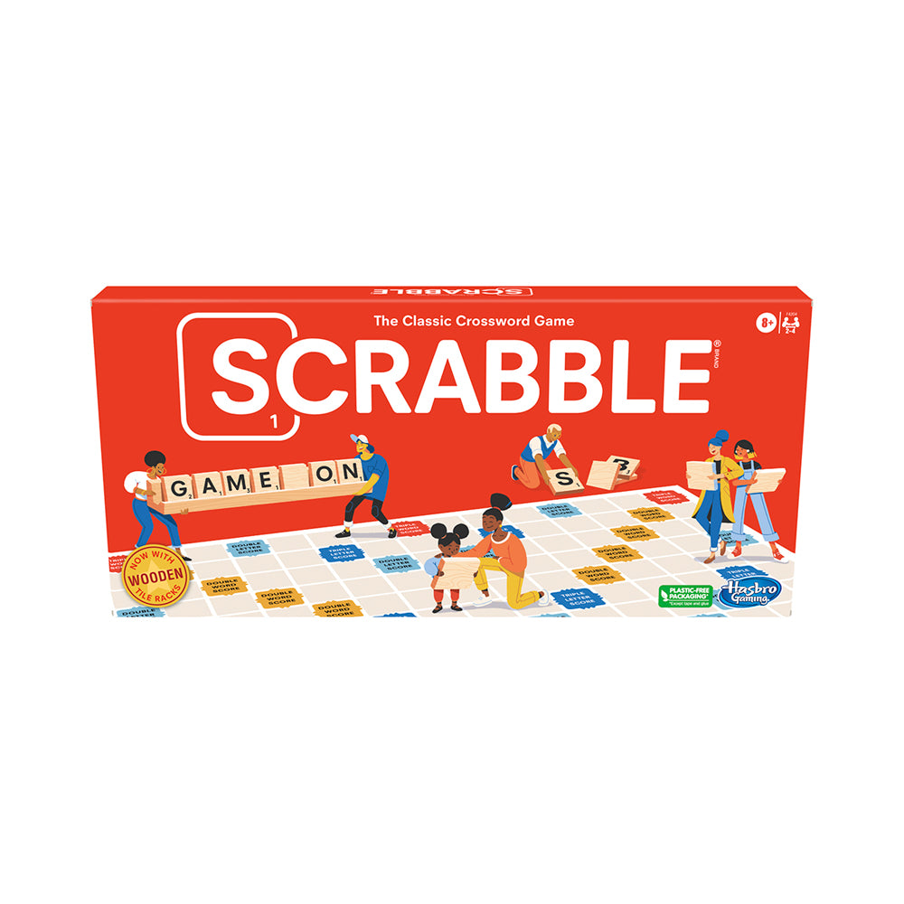 Hasbro Scrabble Classic Board Game Rack - Image 13