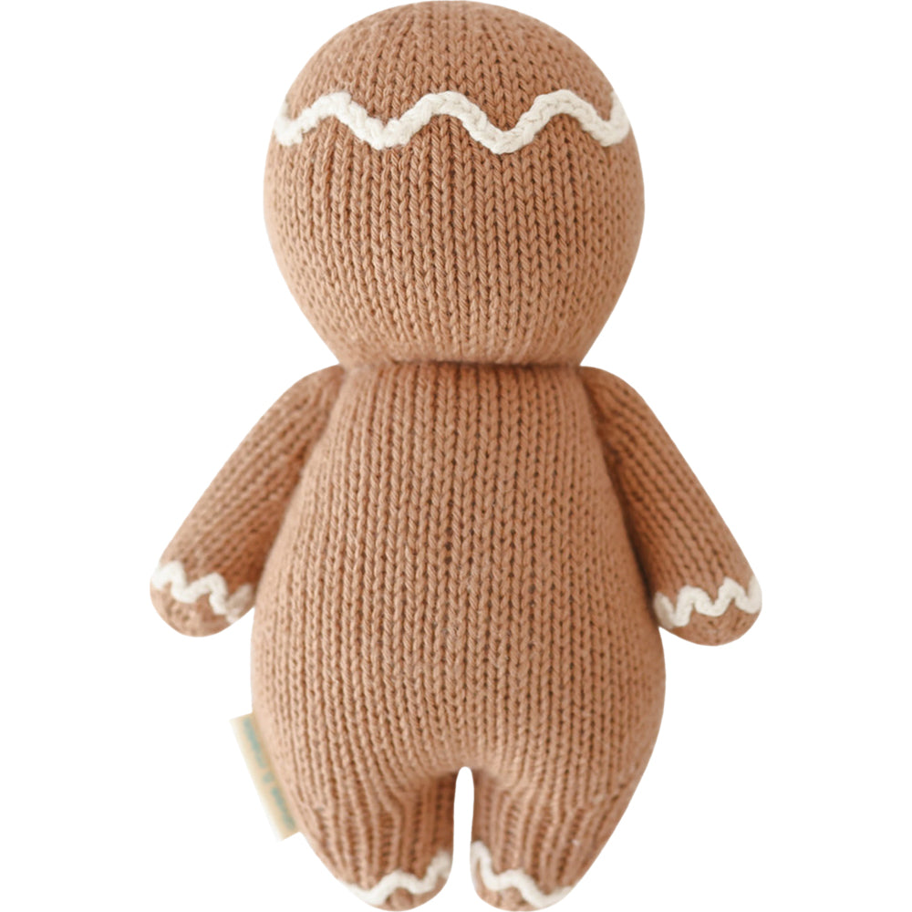 Cuddle + Kind Baby Gingerbread (Icing White) Toy - Image 2