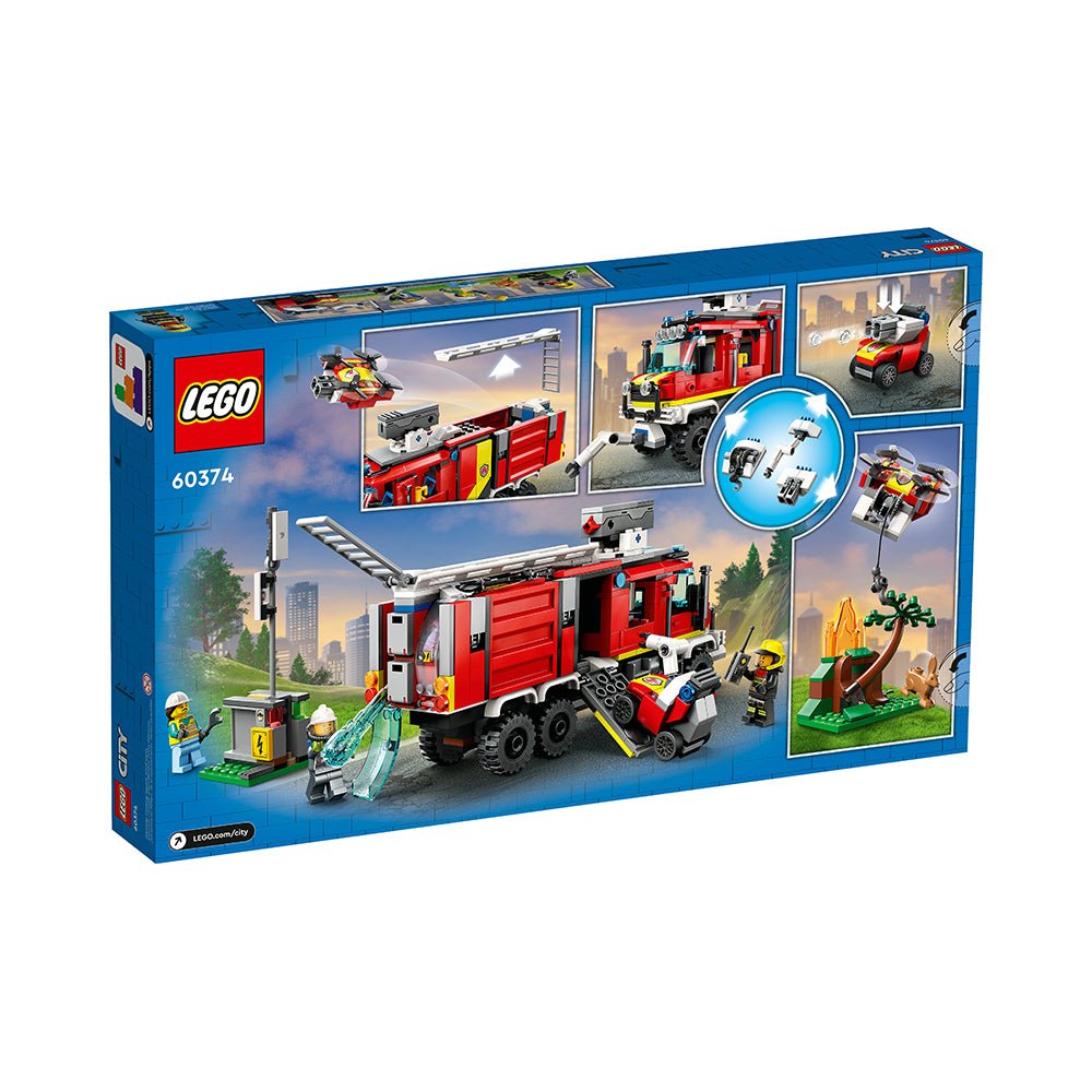 LEGO® City Fire Command Truck Toy - Image 2