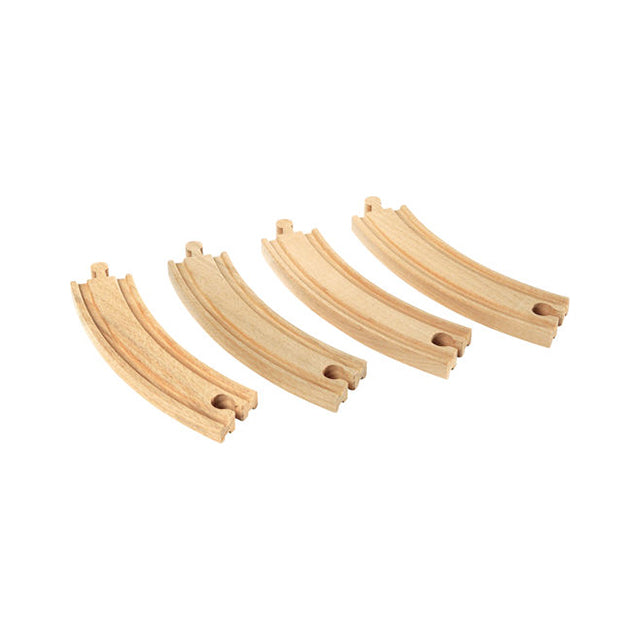 Brio Large Curved Tracks Toy - Image 2