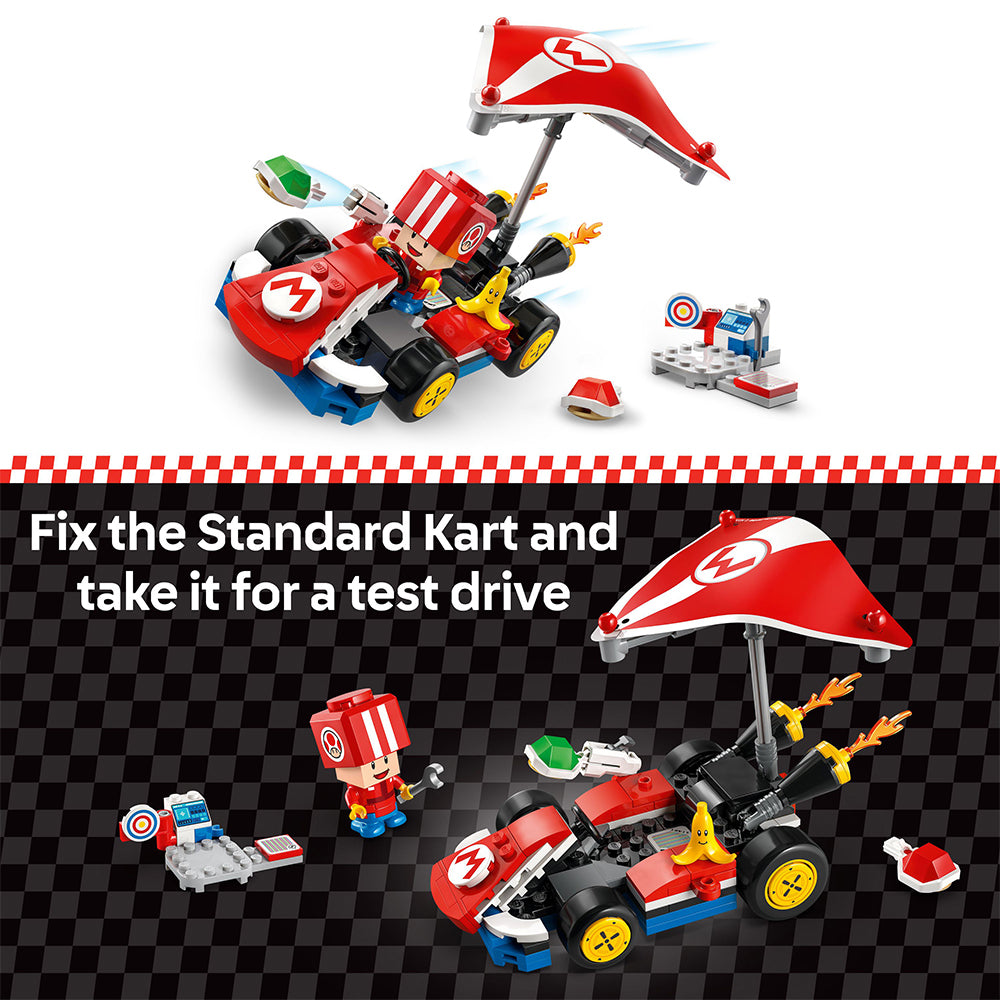 LEGO® Super Mario Mario Kart Standard Kart 72032 Toy - Image 8