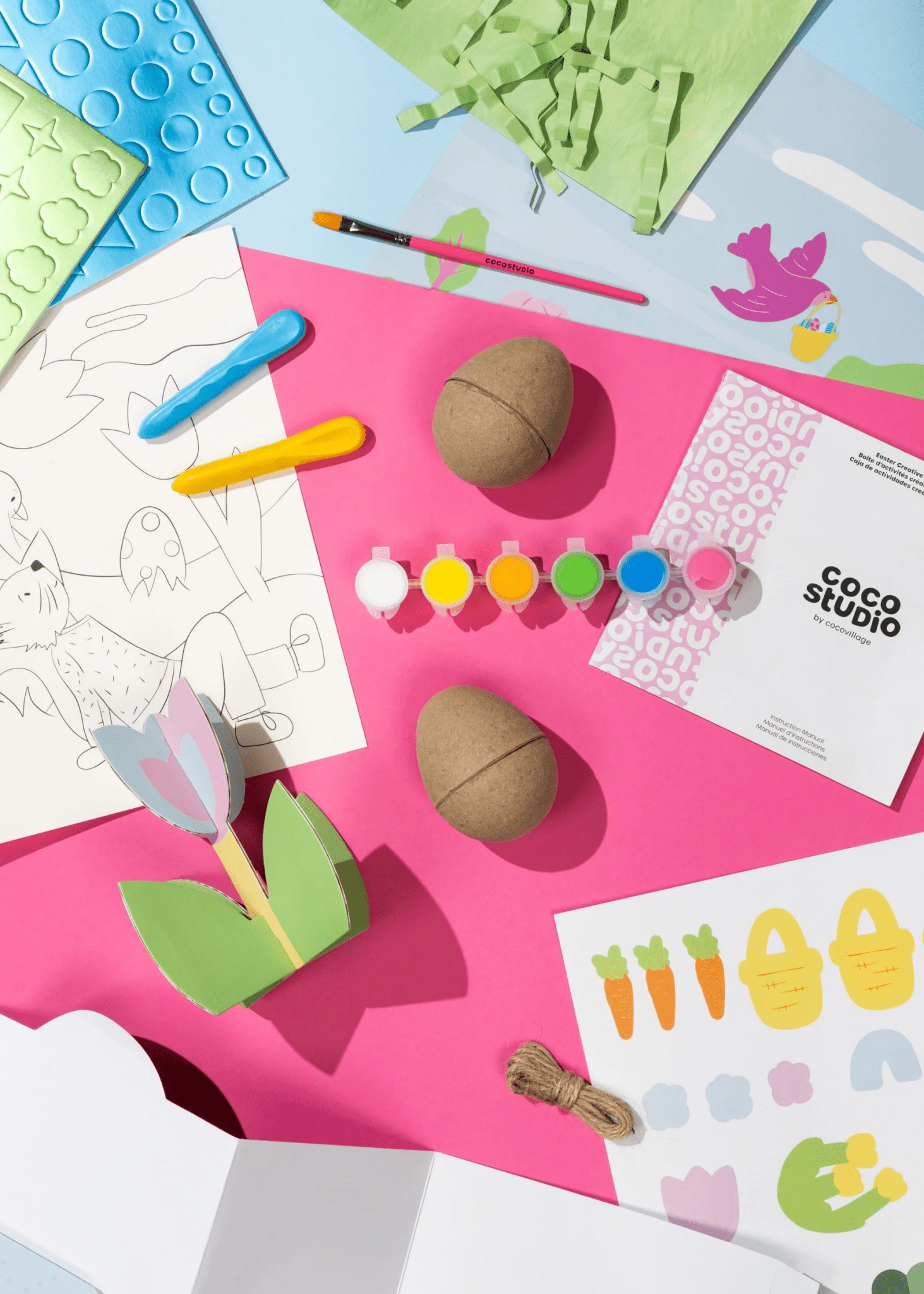 Coco Village Easter Creative Activities Box – 6 Activities Poster - Image 2