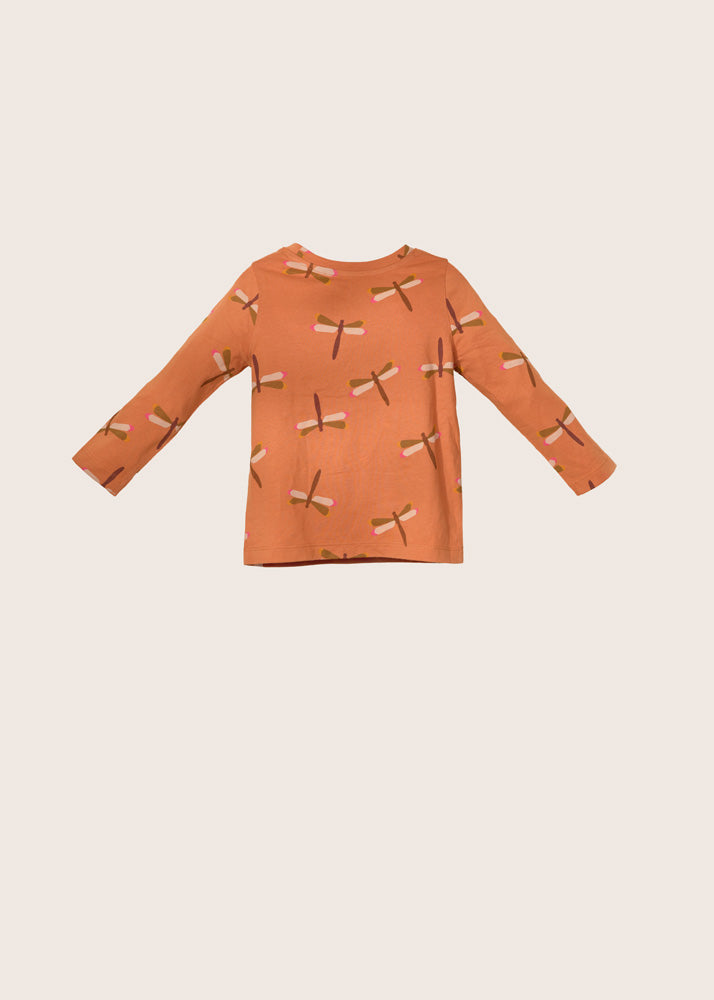 rise little earthling Long-Sleeve Shirt - Light Pink All-Over-Print / 18-24m - Image 3
