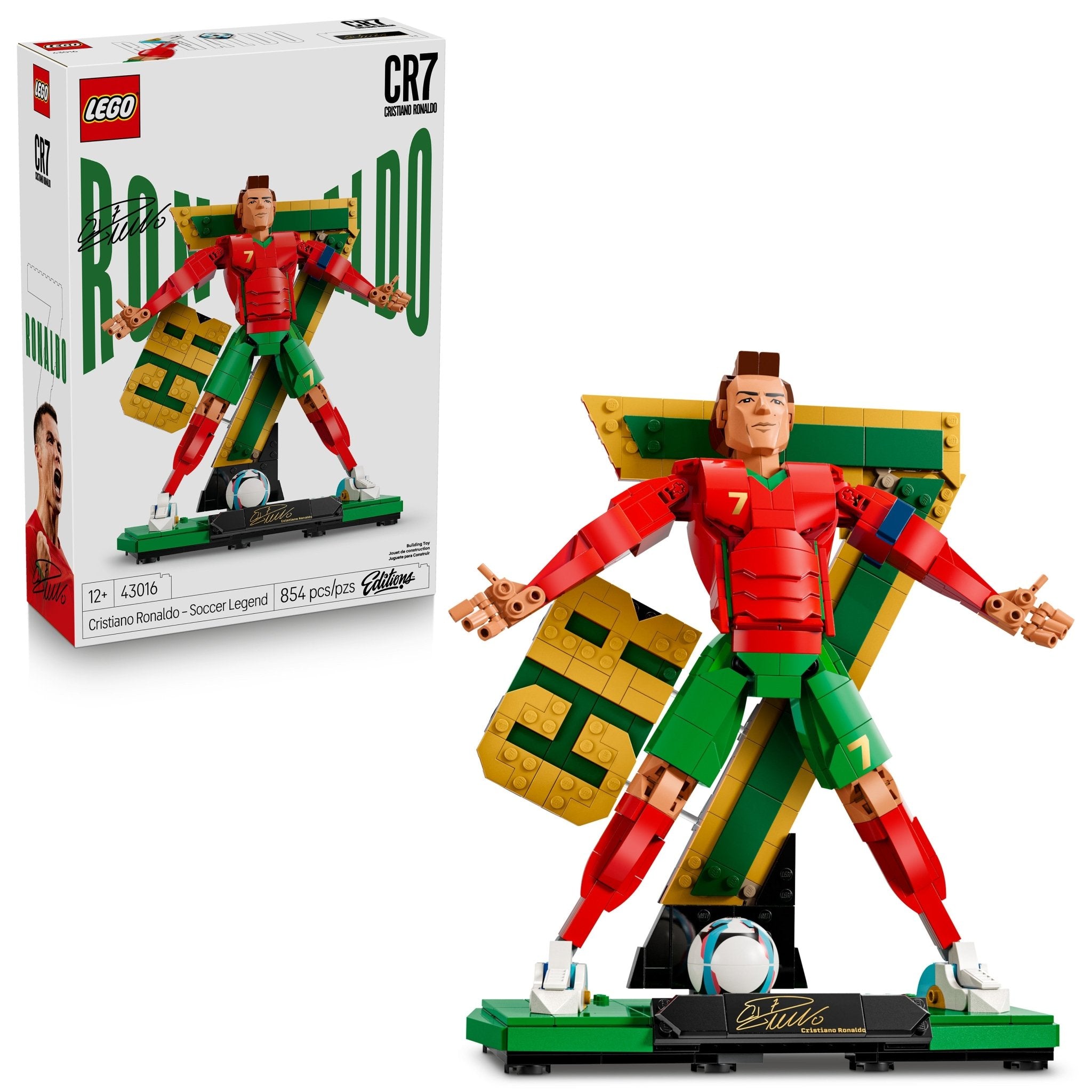 LEGO® Editions Cristiano Ronaldo – Soccer Legend 43016 Bicycle