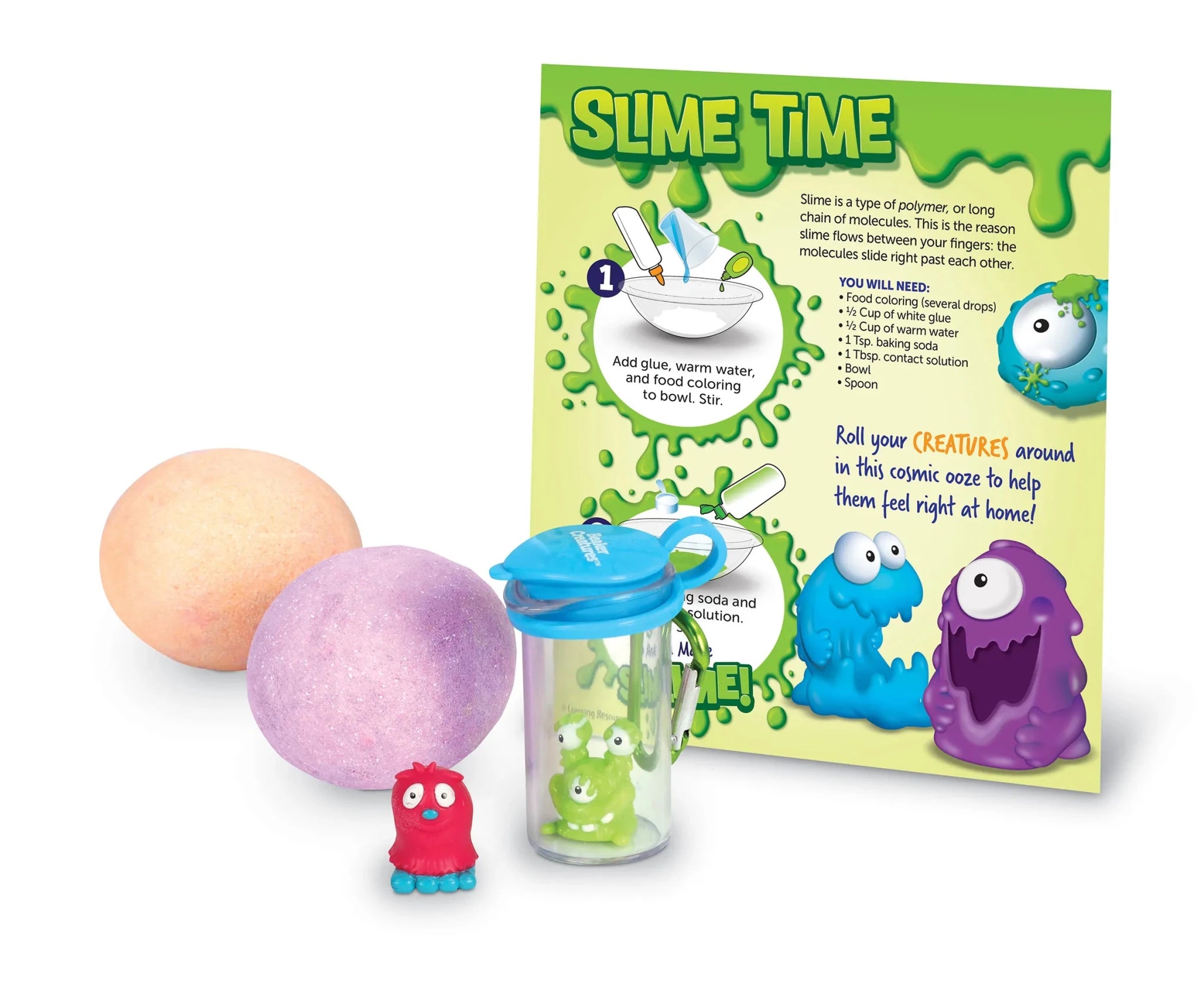 Learning Resources Beaker Creatures 2-Pack with Carrier Poster - Image 3