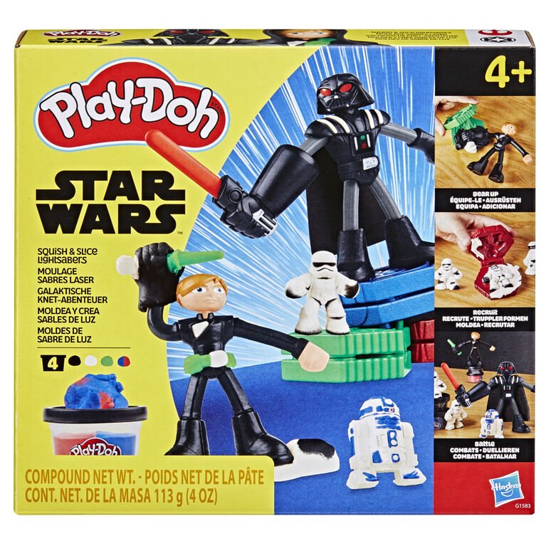 Play-Doh - Star Wars - Squish And Slice Lightsabers Toy