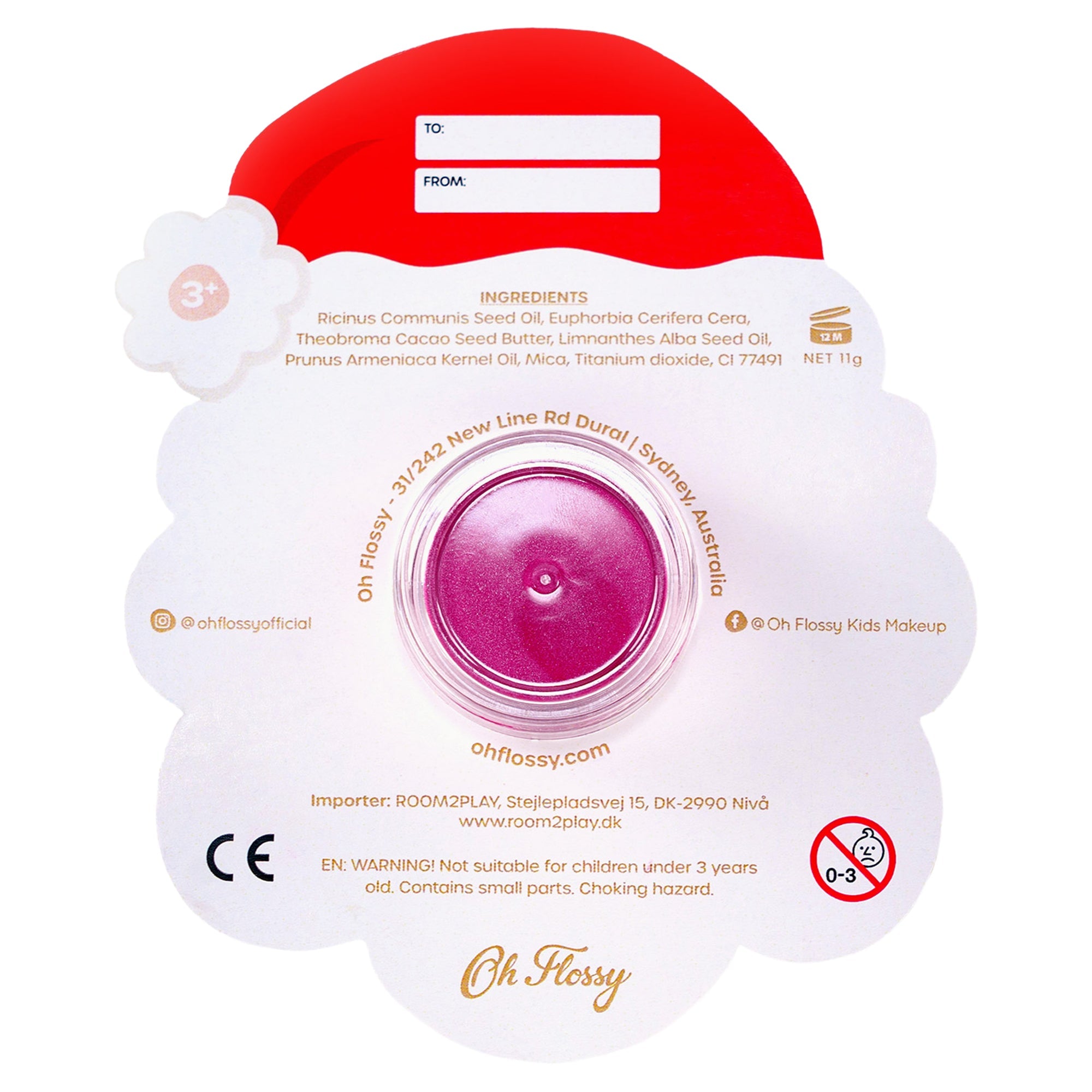 Oh Flossy Stocking Stuffer - Santa Pot - Image 2