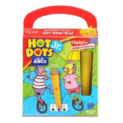 Educational Insights Hot Dots Jr. Highlights Learn My Abc Puzzle