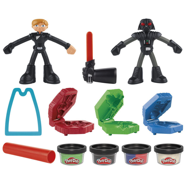 Play-Doh - Star Wars - Squish And Slice Lightsabers Toy - Image 3