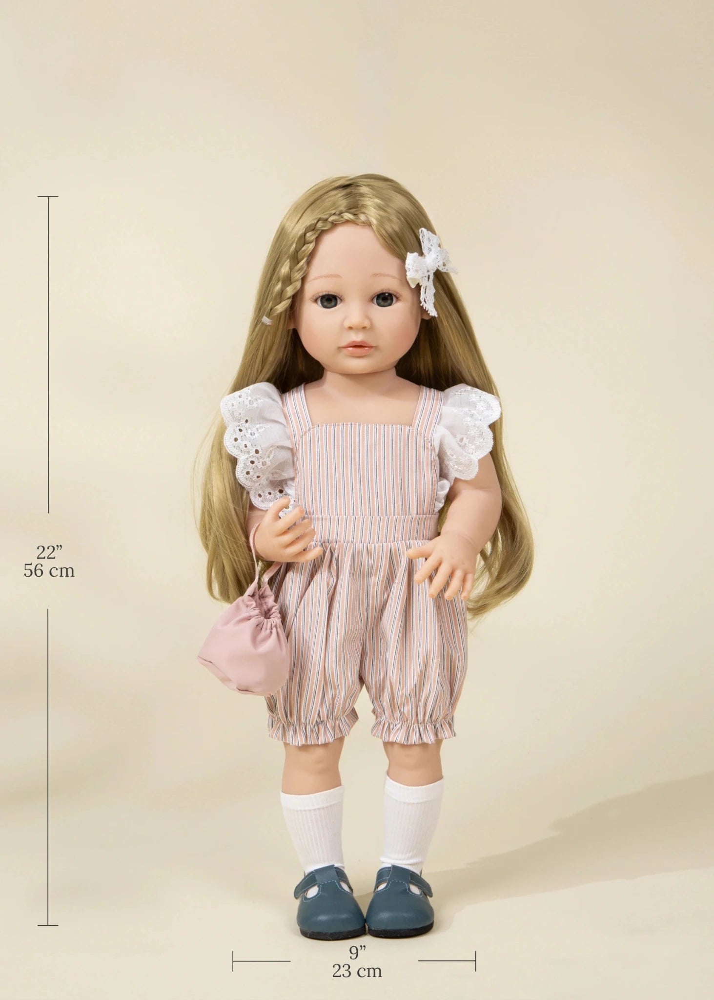 Coco Village Coco Friends Chloe – 22" Kids Play Doll Bag - Image 9