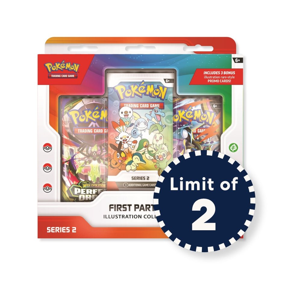Pokemon First Partner Illustration Collection Series 2 | Limit of 2 per customer Toy
