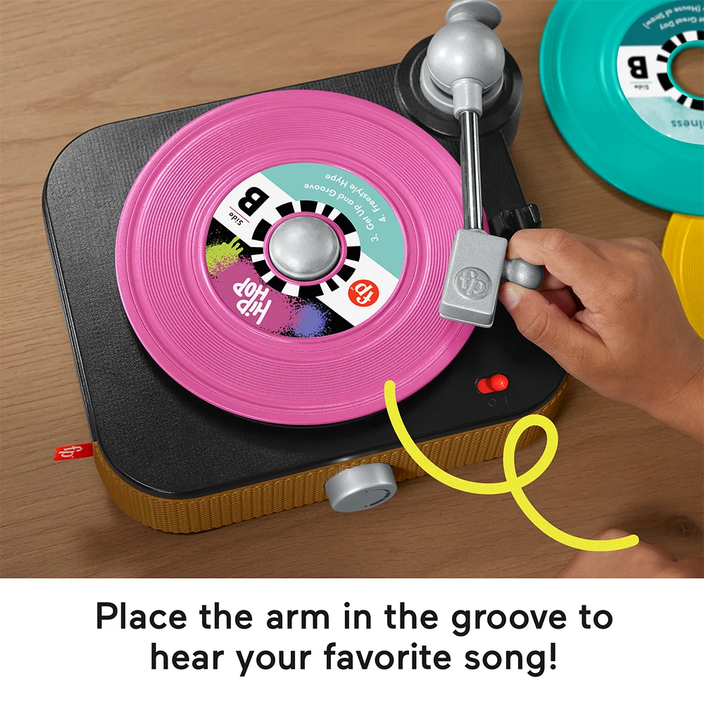 Fisher-Price Rockin’ Record Player Toy - Image 14