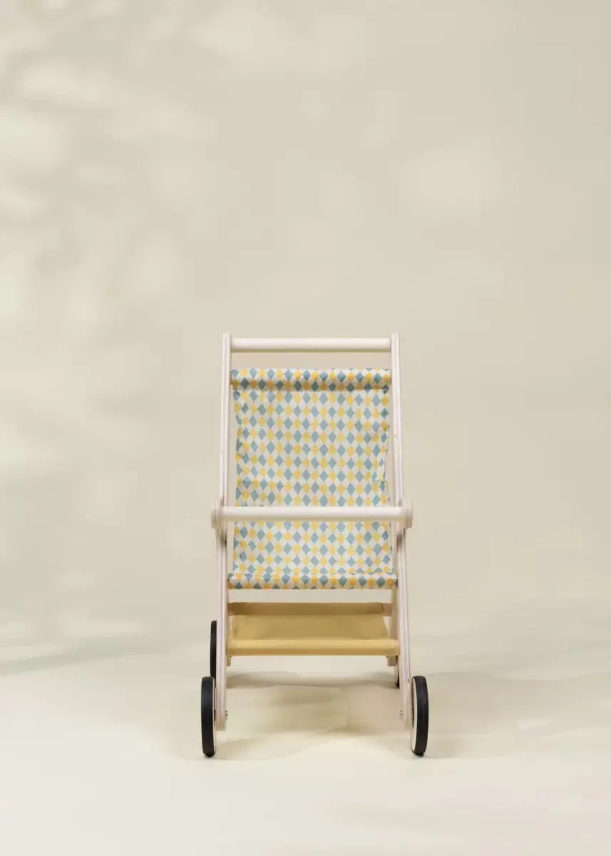 Coco Village Wooden Doll Stroller Basket - Image 3