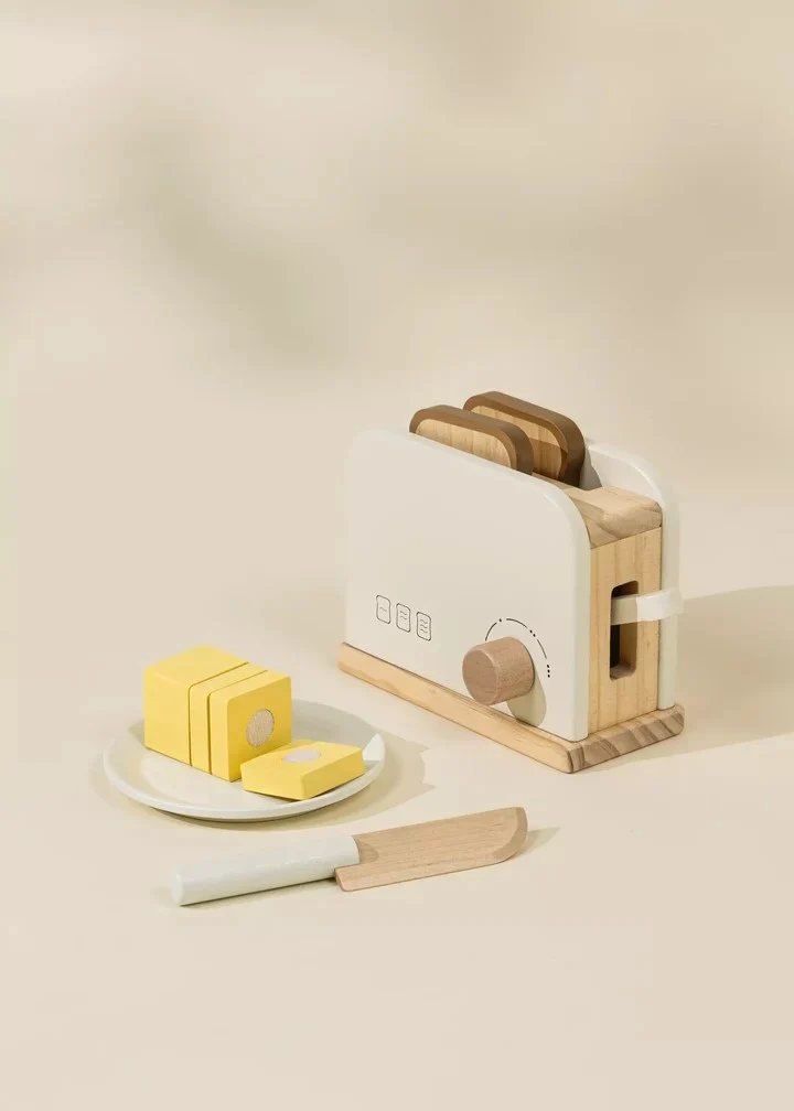 Coco Village Wooden Toaster Plate