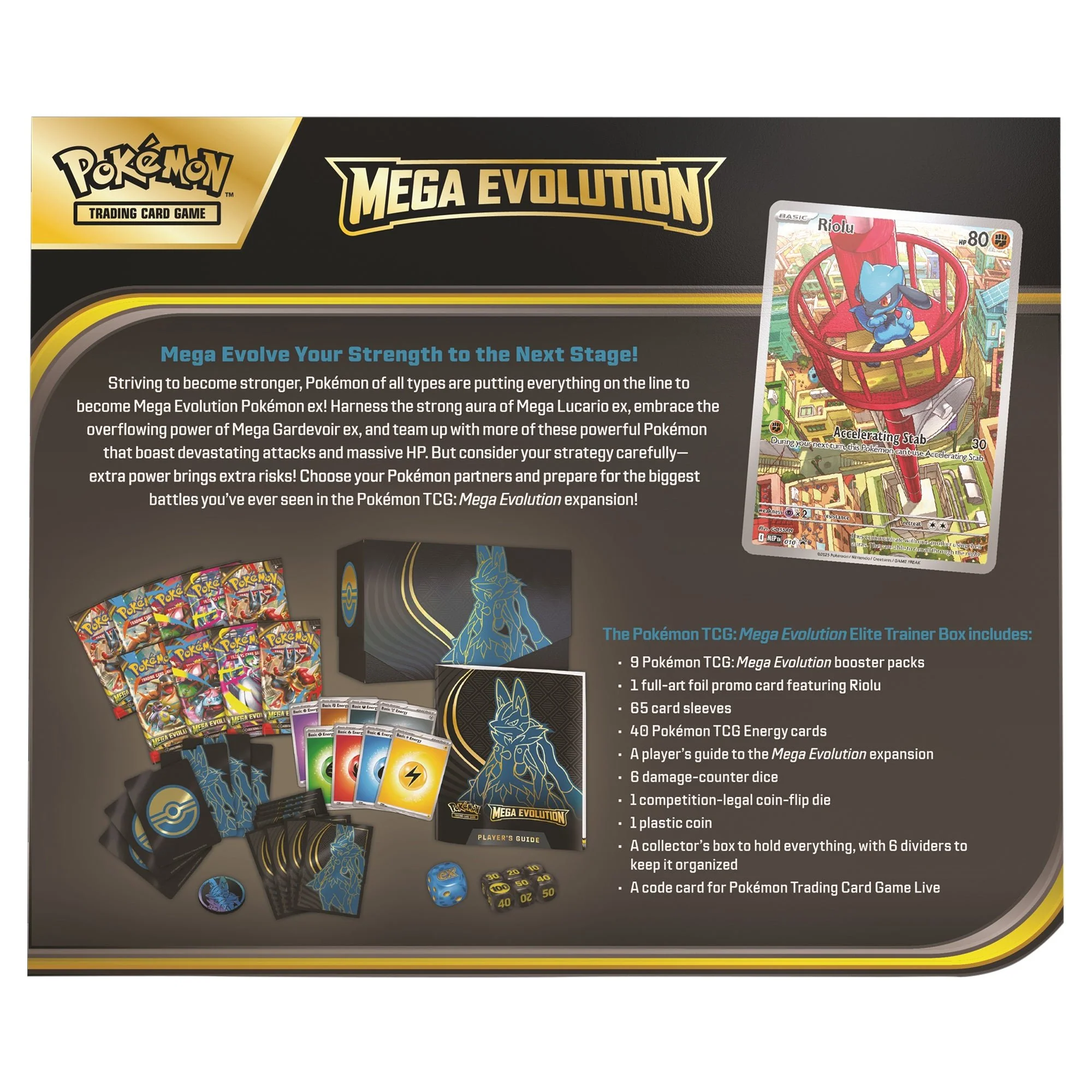 Pokemon Pokémon TCG: Mega Evolution Elite Trainer Box - Image 2