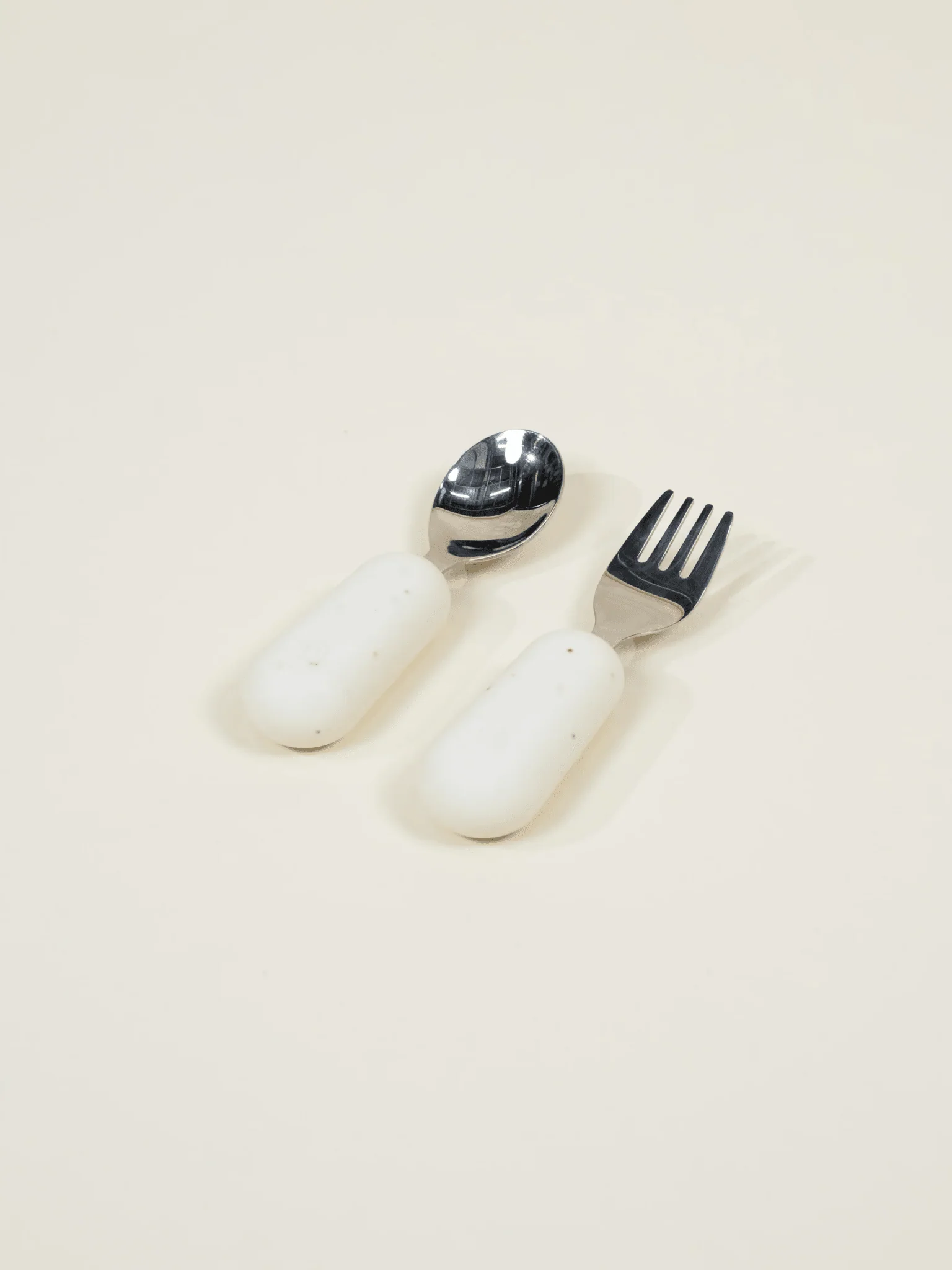 Coco Village Silicone Toddler Fork&Spoon Set–Pottery Collection Bowl
