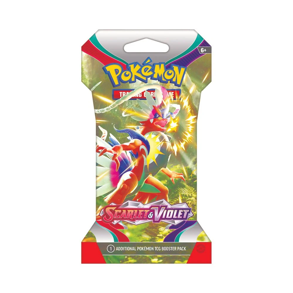 Pokemon Pokémon TCG: Scarlet & Violet Sleeved Booster Toy