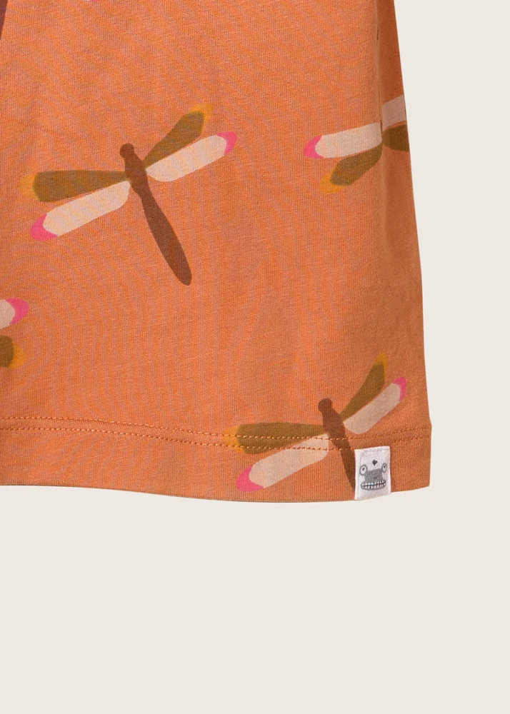 rise little earthling Long-Sleeve Shirt - Light Pink All-Over-Print / 18-24m - Image 2