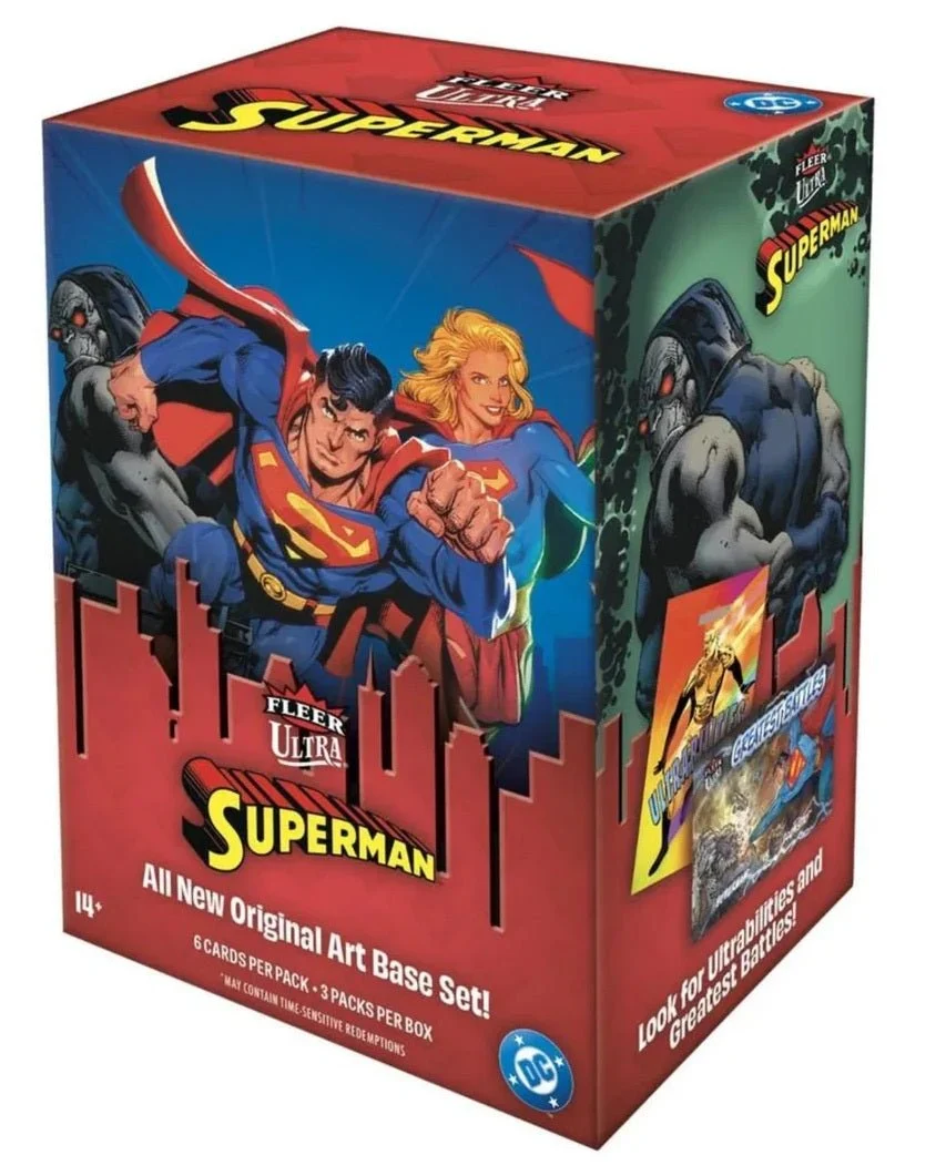 2026 Upper Deck DC Fleer Ultra Superman Toy