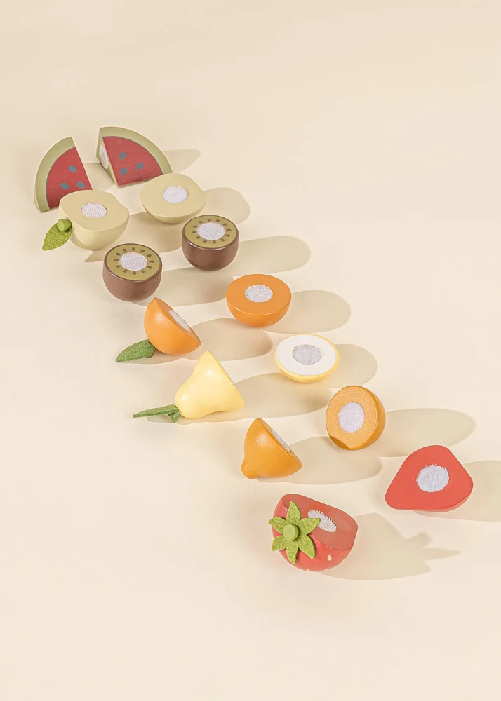 Coco Village Wooden Fruits playset Basket - Image 10