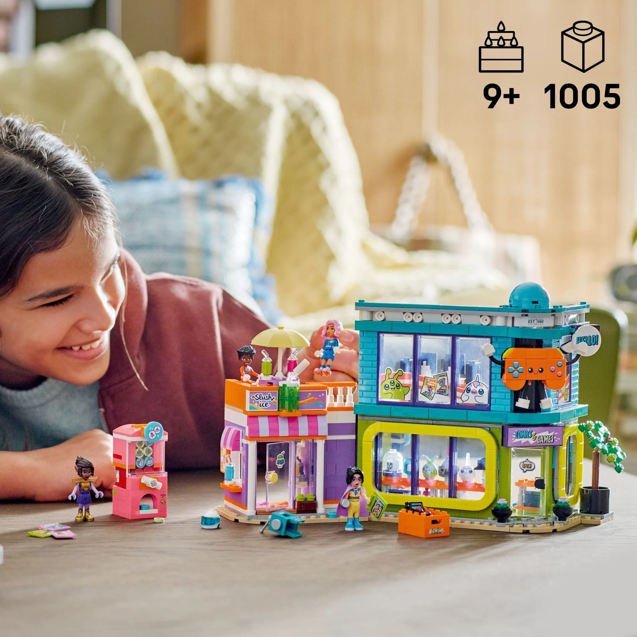 LEGO® Friends LEGO® Comic Book & Game Store 42674 Toy - Image 2