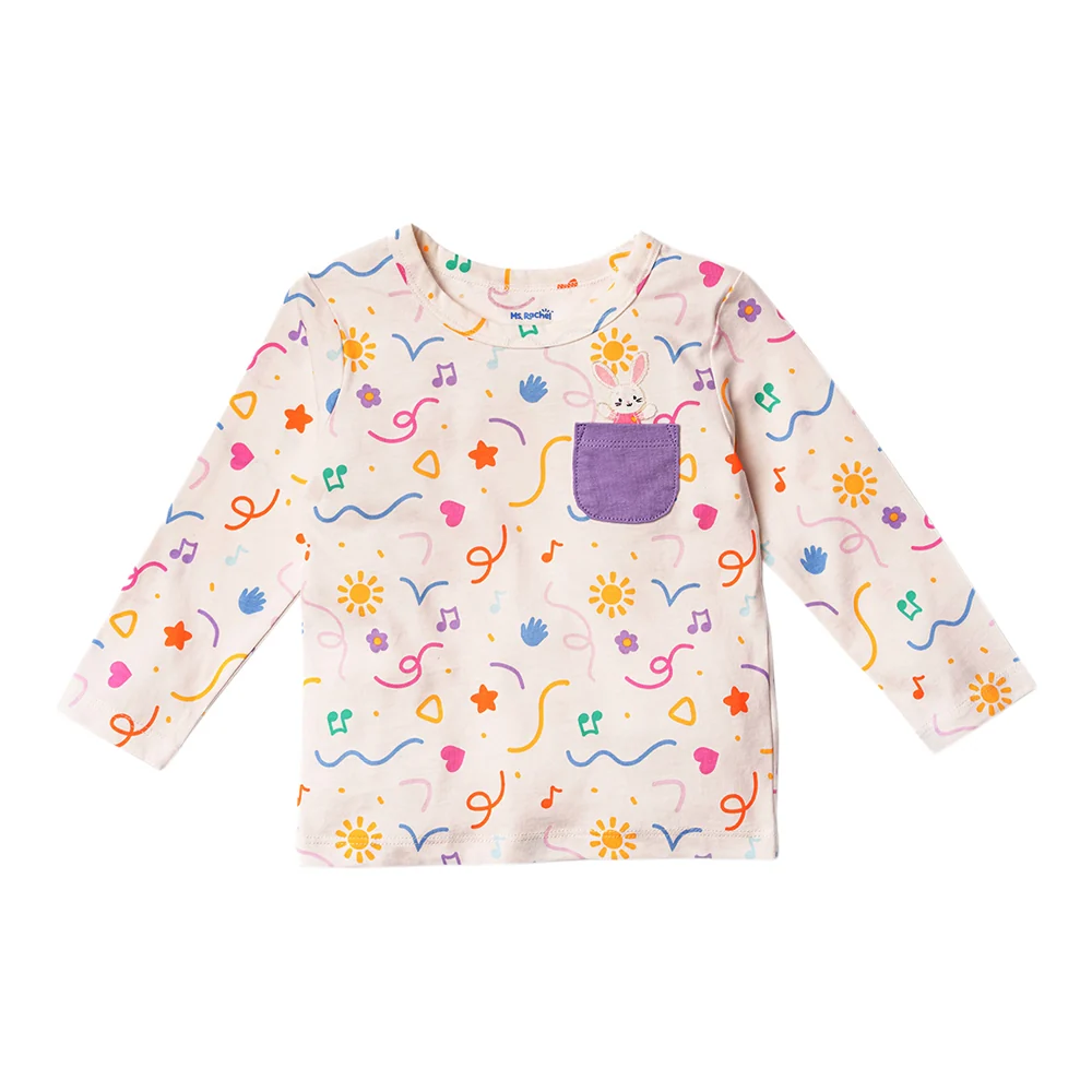 Ms.Rachel Long Sleeve Tees - Dark Blue / 4-5y - Image 16