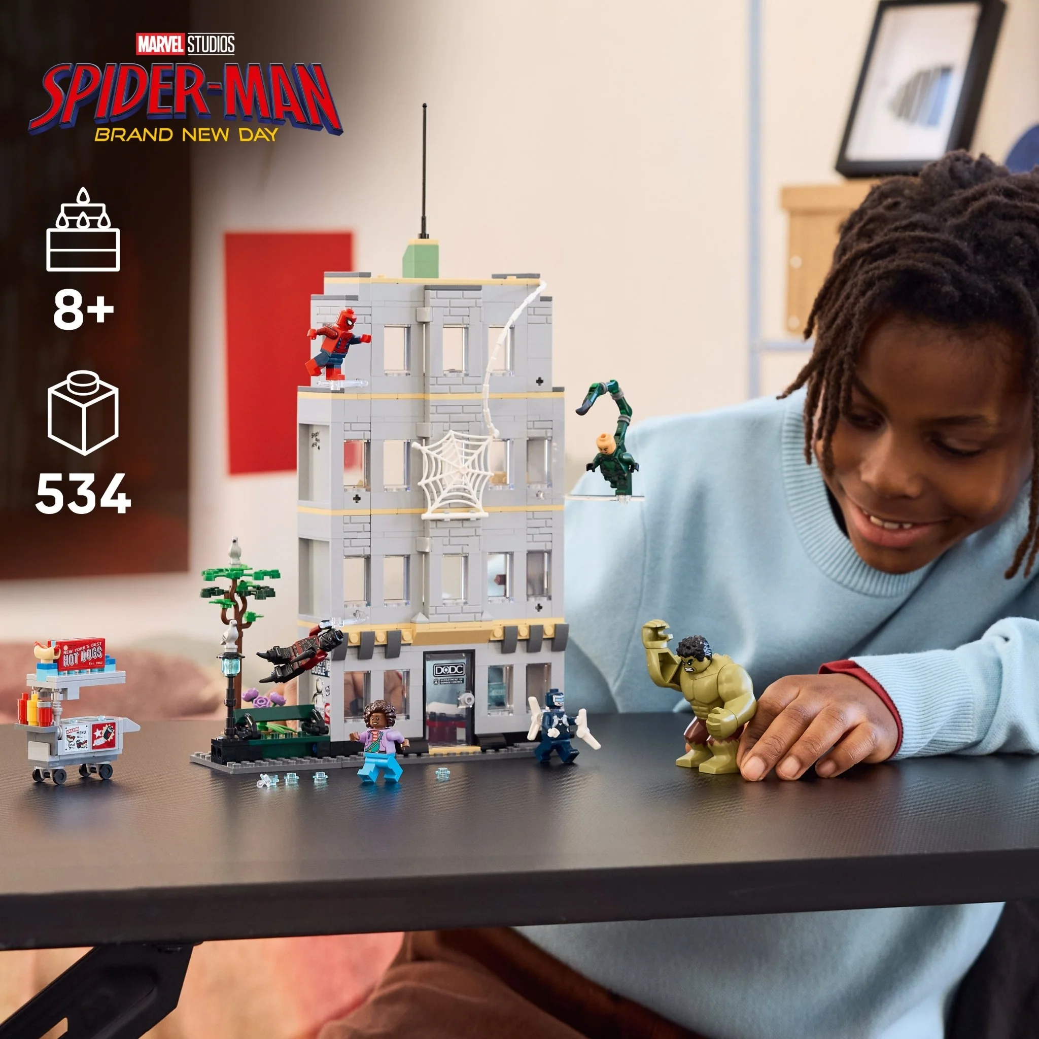 LEGO® Marvel Spider-Man vs. Hulk Epic Clash 76350 Toy - Image 2