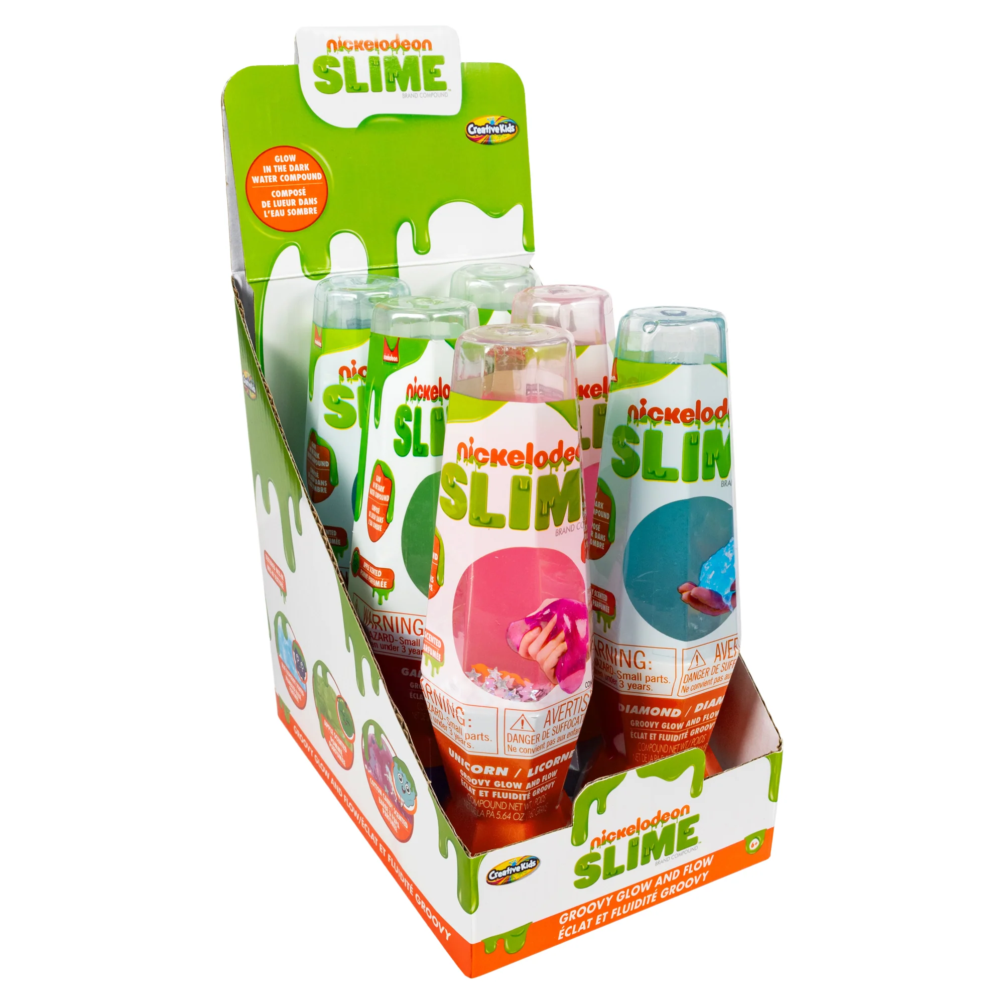 Nickelodeon Lava Lamp Scented Slime - Galaxy-A Toy