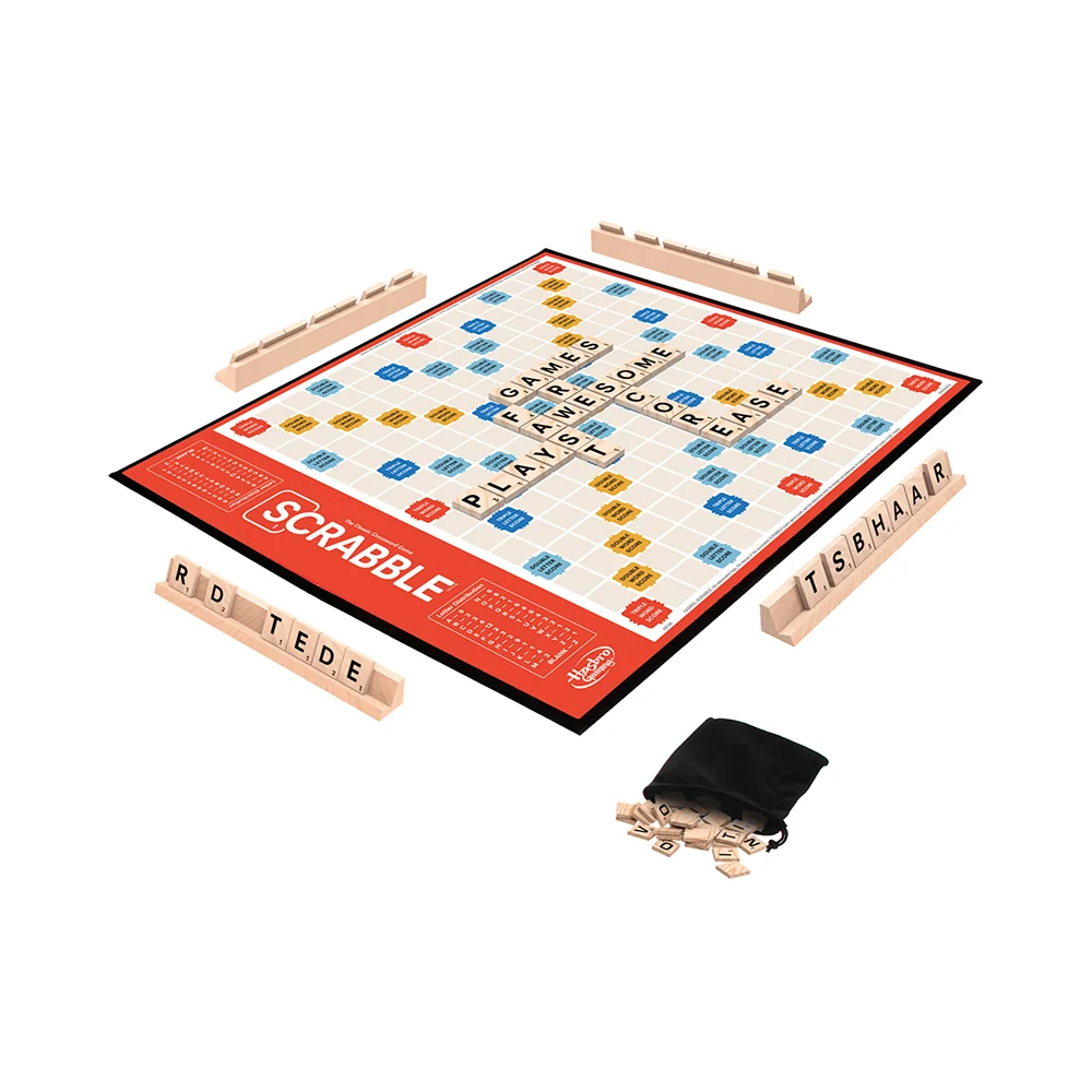 Hasbro Scrabble Classic Board Game Rack - Image 16
