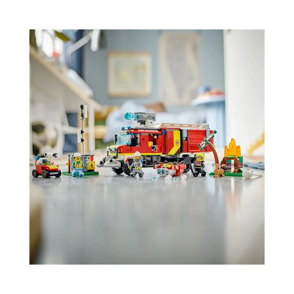 LEGO® City Fire Command Truck Toy - Image 7