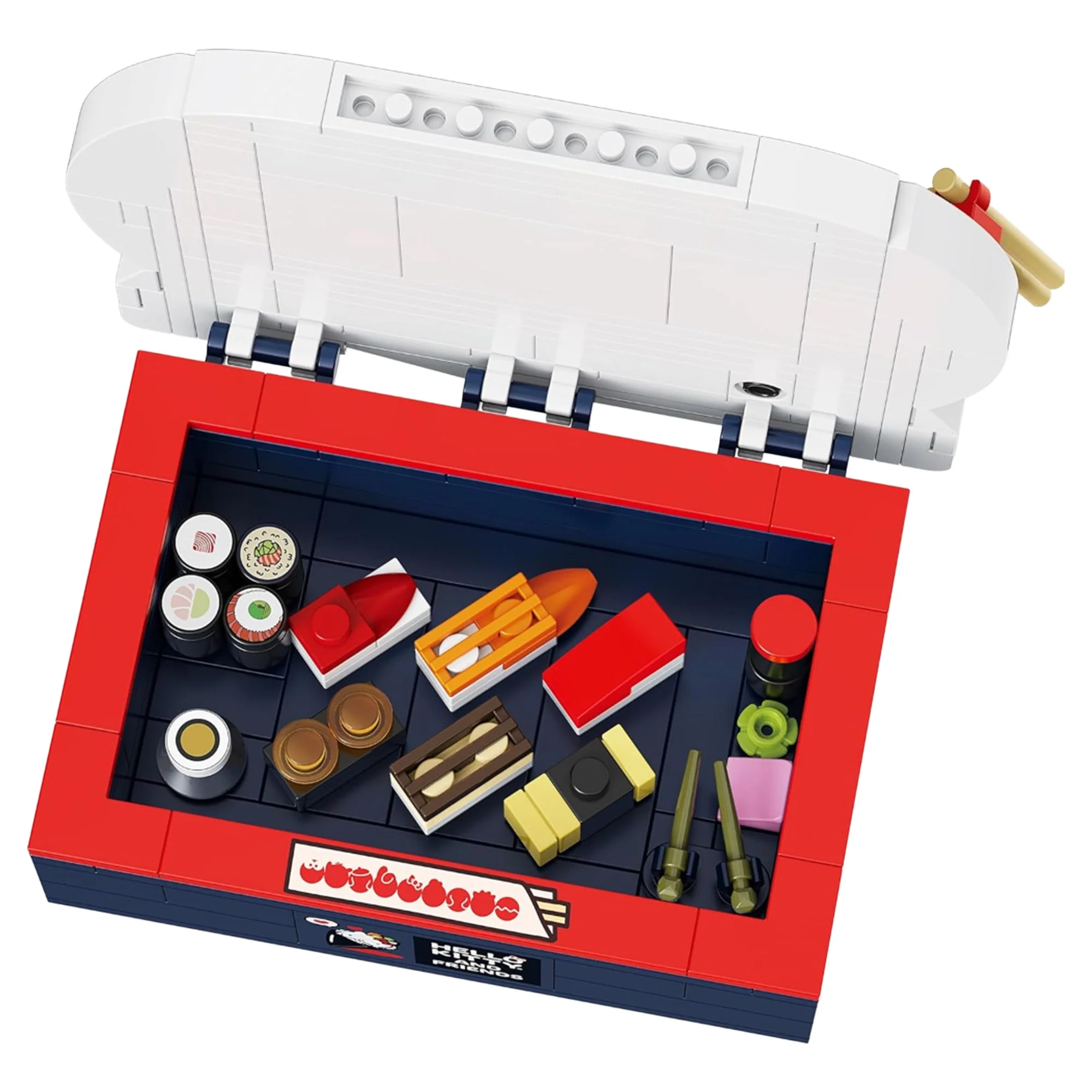 Brick Craft Hello Kitty Bento Box - 191 Pieces Lid - Image 3