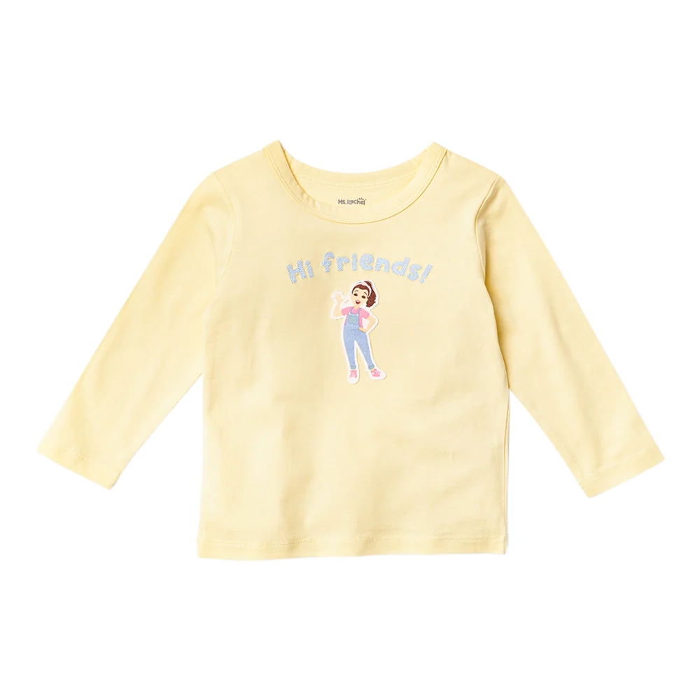 Ms.Rachel Long Sleeve Tees - Dark Blue / 4-5y - Image 13