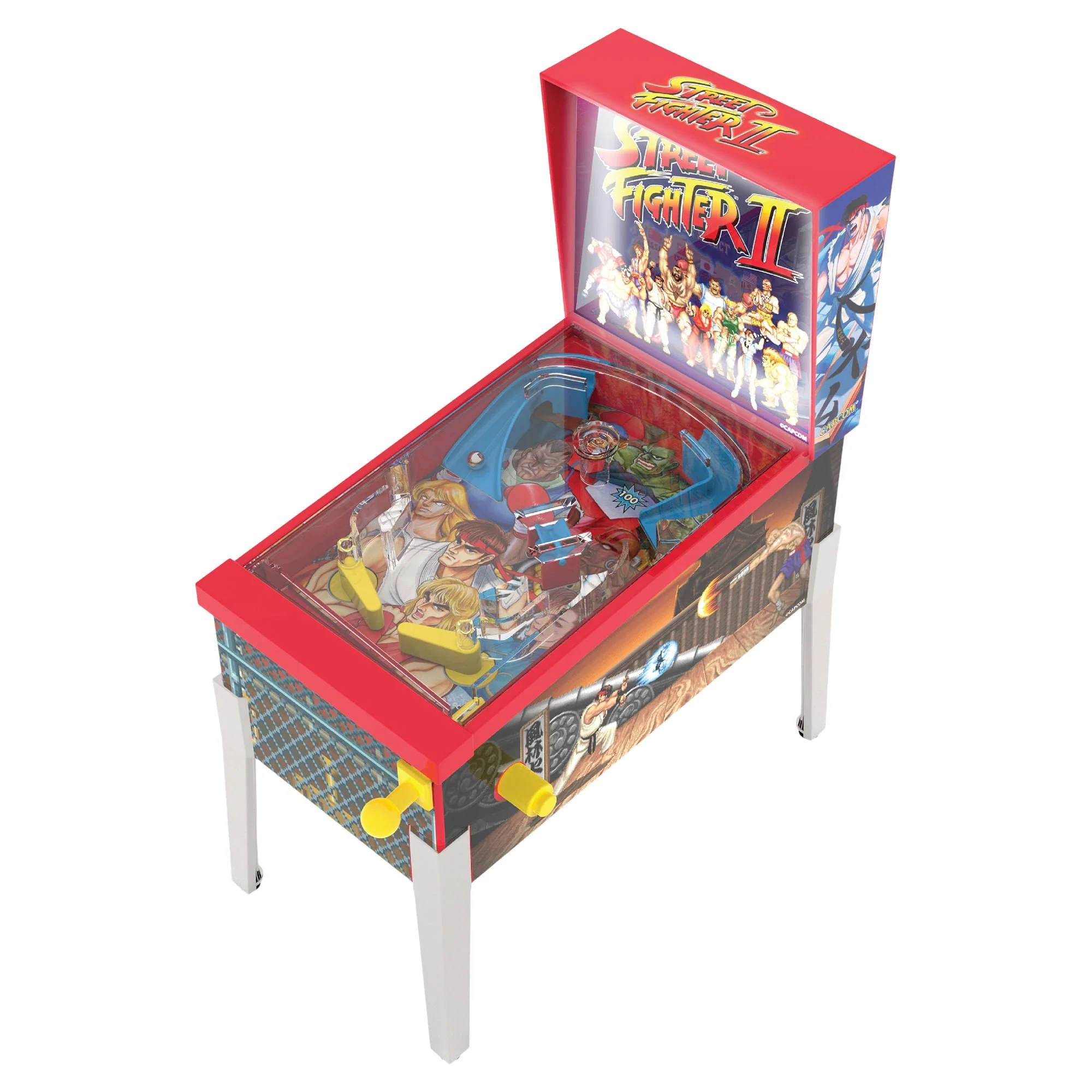 Street Fighter II Mini Arcade Pinball Puzzle - Image 4